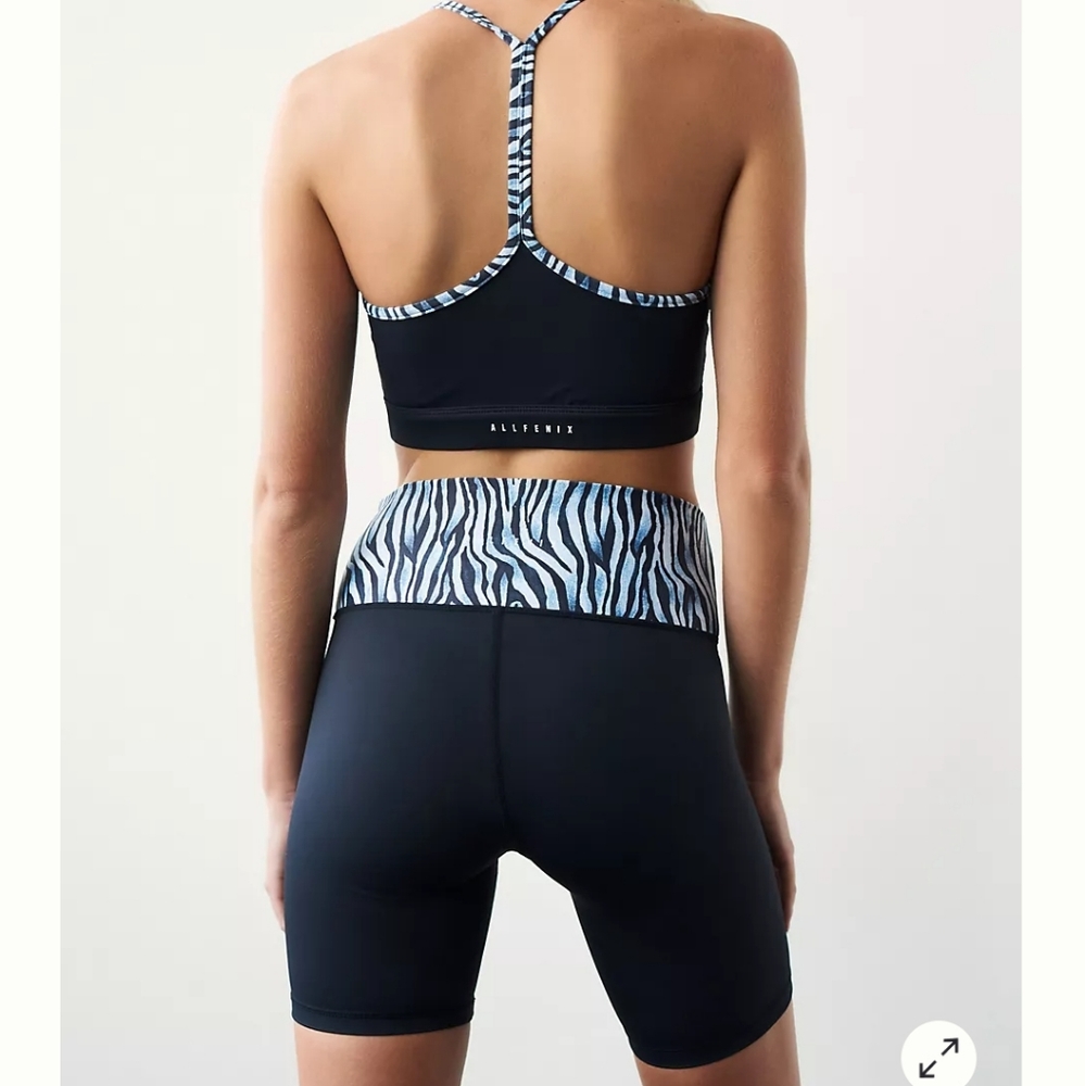 Anthropologie All Fenix biker shorts